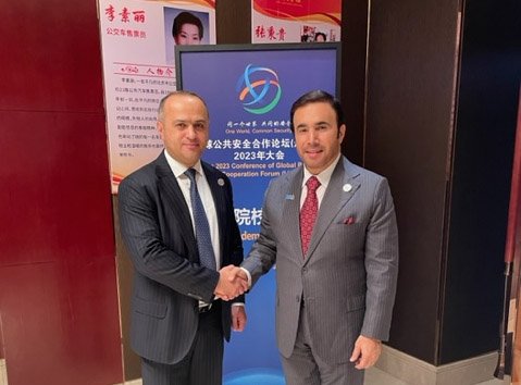 Заместитель председателя Следственного комитета РА встретился с председателем Интерпола в Китае (фото)